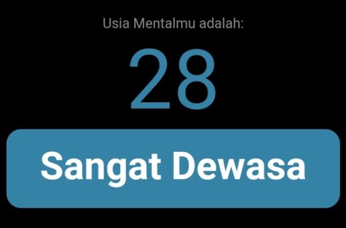cara ikutan tes usia mental